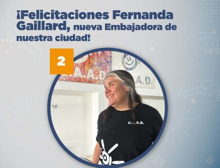 Victor Vargas y Fernanda Gaillard resultaron electos embajadores de la ciudad