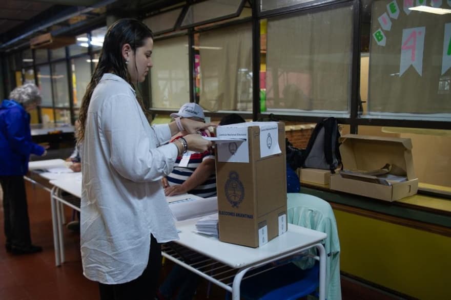 Ya votó el 29,6% del padrón, un porcentaje que supera al de las PASO
