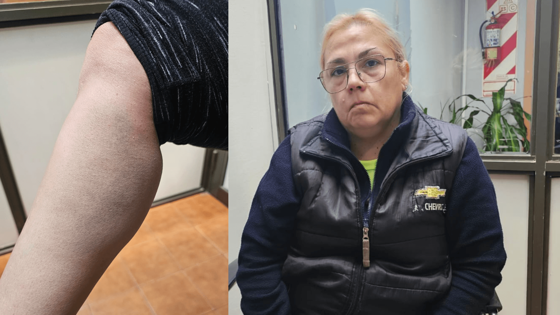 Violento episodio en un local nocturno: una trabajadora de seguridad fue agredida por un integrante del BIM N°5