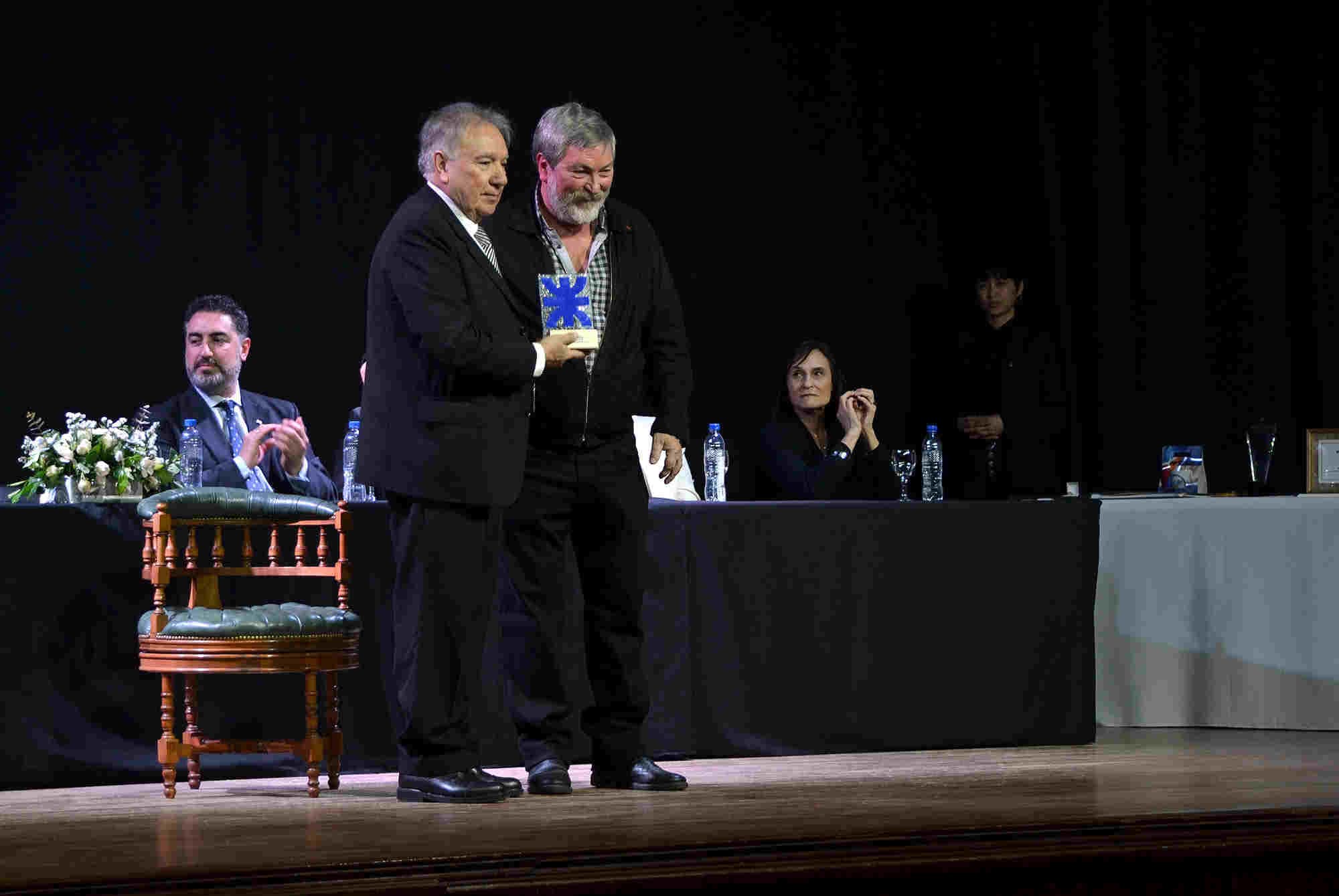 La UTN homenajeó a Mario Ferreyra por su invaluable aporte a la educación fueguina