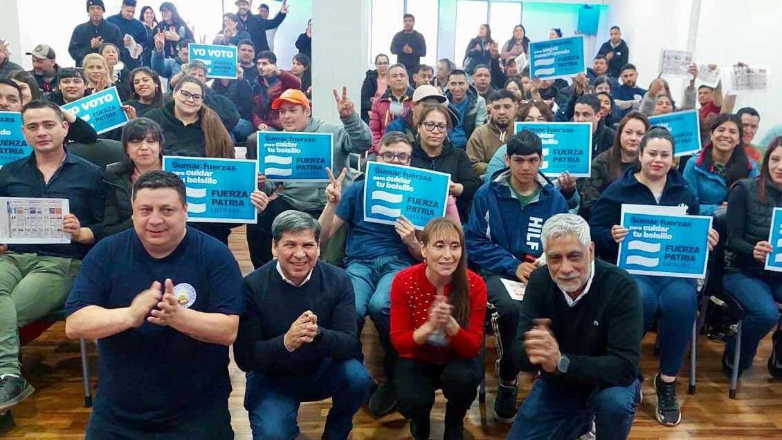 Fuerte respaldo del CECU de Ushuaia a la senadora López y los candidatos de Fuerza Patria