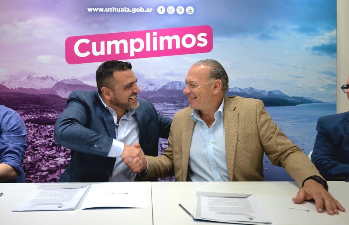 El Municipio de Ushuaia y el Instituto Universitario “Juan Vucetich” firmaron un convenio de asistencia técnica