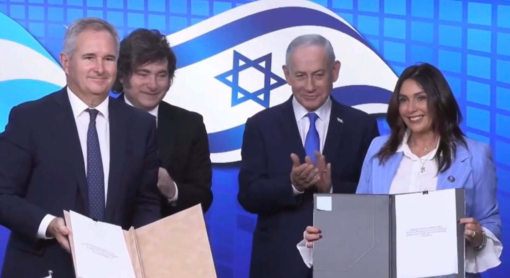 Argentina e Israel firmaron tres acuerdos: seguridad, tecnología y vuelos directos