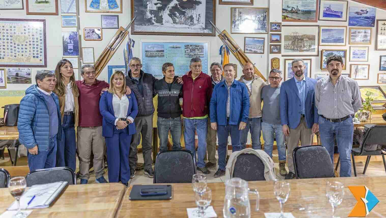 Sciurano destacó el trabajo de la Comisión Malvinas en el Centro de Excombatientes