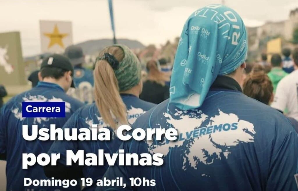 Se realizará una nueva edición de la carrera “Ushuaia Corre por Malvinas”