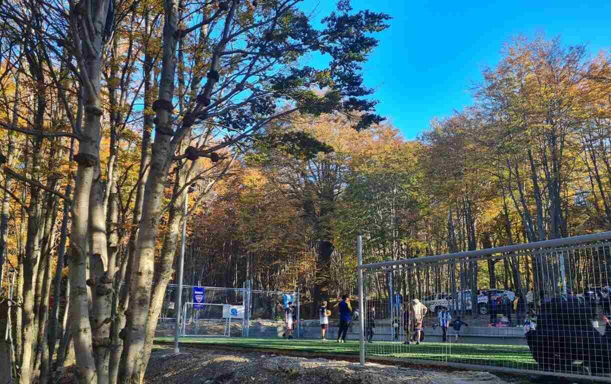 La Municipalidad de Ushuaia inauguró el Playón Deportivo del Barrio Dos Banderas