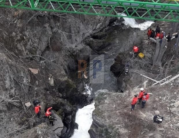 Un joven de 25 años murió en el arroyo Grande de Ushuaia en un aparente accidente