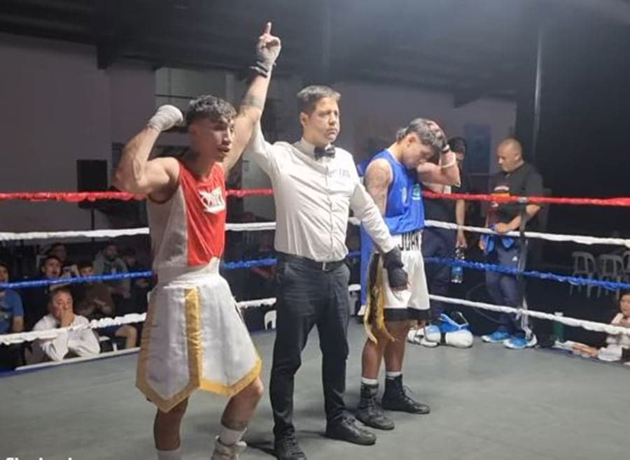 Tres fueguinos en Deseado