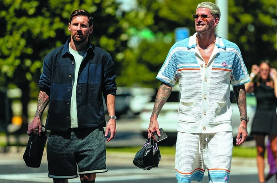 Messi y De Paul se sumaron a la Selección