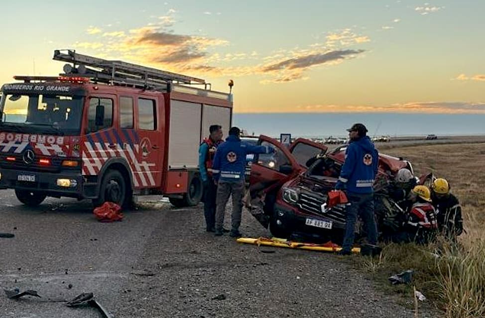 Choque en la Ruta 3 dejó heridos