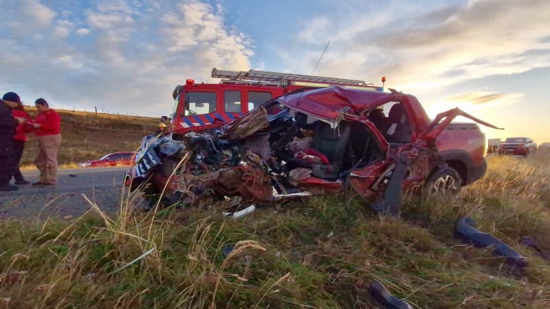 Choque fatal en Ruta 3: murió conductora de Oroch