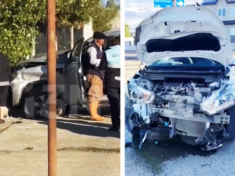 Conductoras protagonizan violento choque en Chacra II