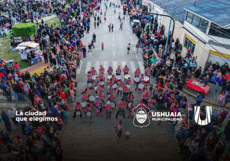 El “Carnaval Central” llegará a Ushuaia este lunes 16