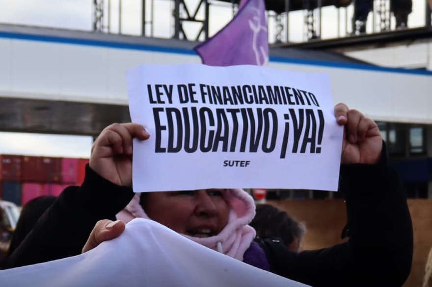 Tras el paro, la docencia reclamó a la Legislatura por su ley de financiamiento educativo