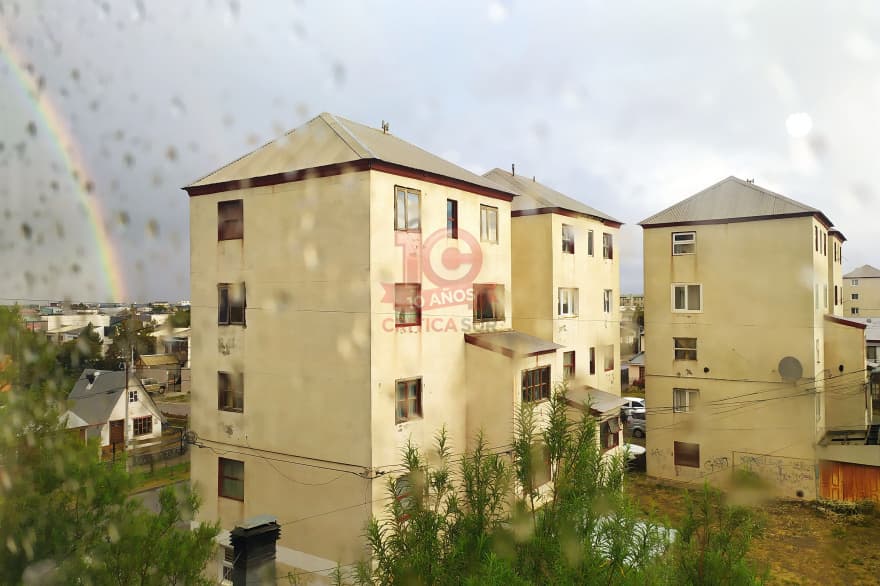 Emiten alerta amarilla para este martes 14 por lluvias intensas y viento en Tierra del Fuego