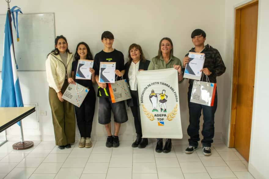 Cinco jóvenes fueguinos representarán a la Argentina en los ‘World Skate Games ASU 2026’
