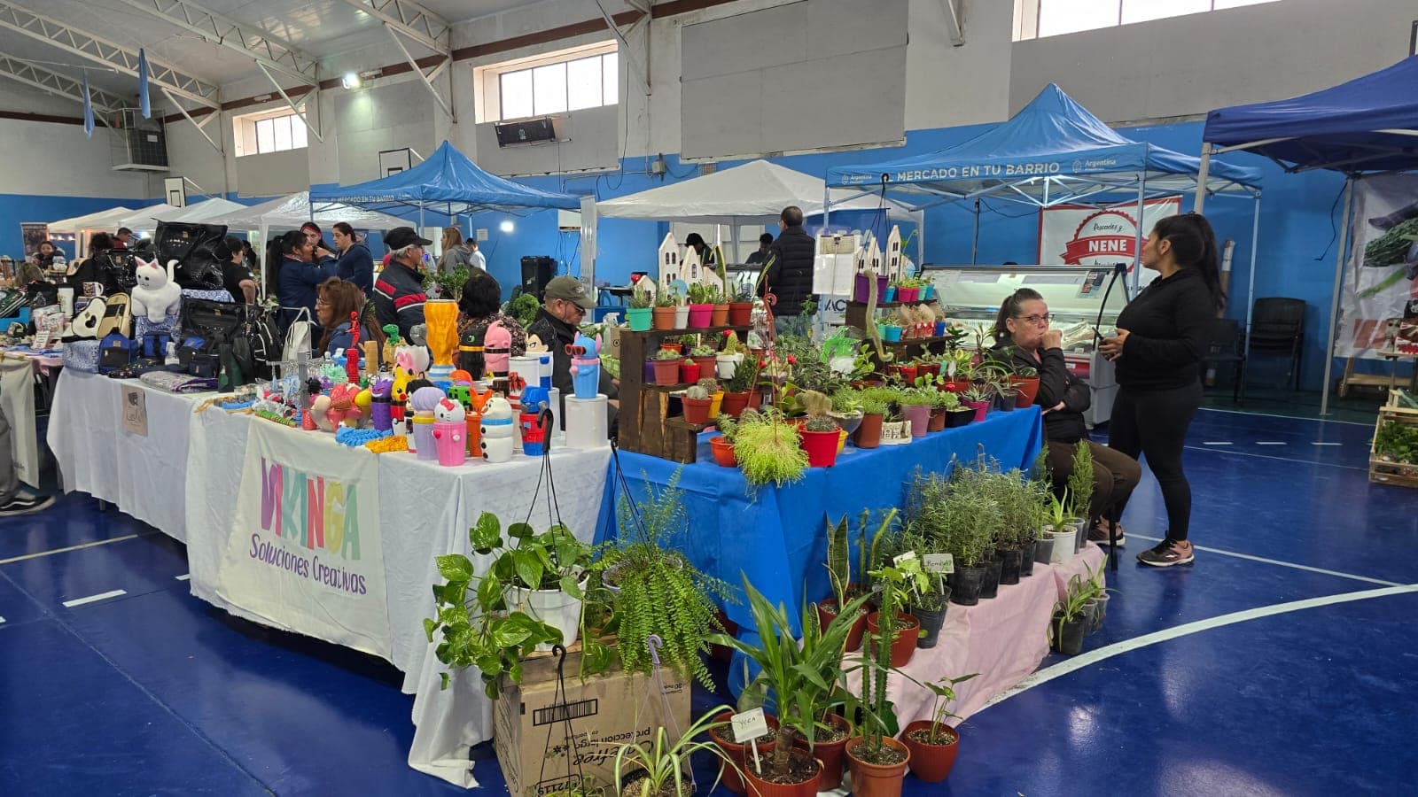 Margen Sur abrió las puertas al “Mercado en tu Barrio”