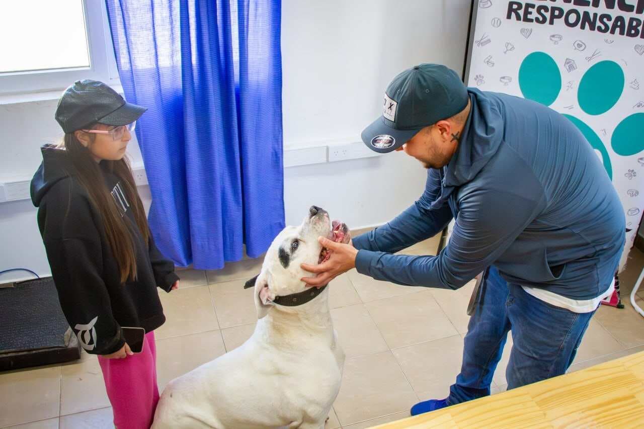 El Municipio realizó una jornada de vacunación antirrábica y adopción responsable