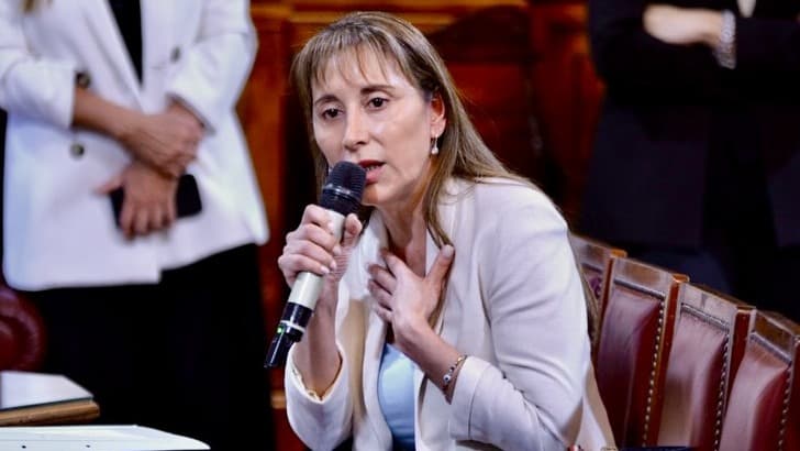 “No somos un privilegio. Somos soberanía. Vamos a dar todas las peleas que haya que dar para defender esta ley. Tierra del Fuego no se toca”