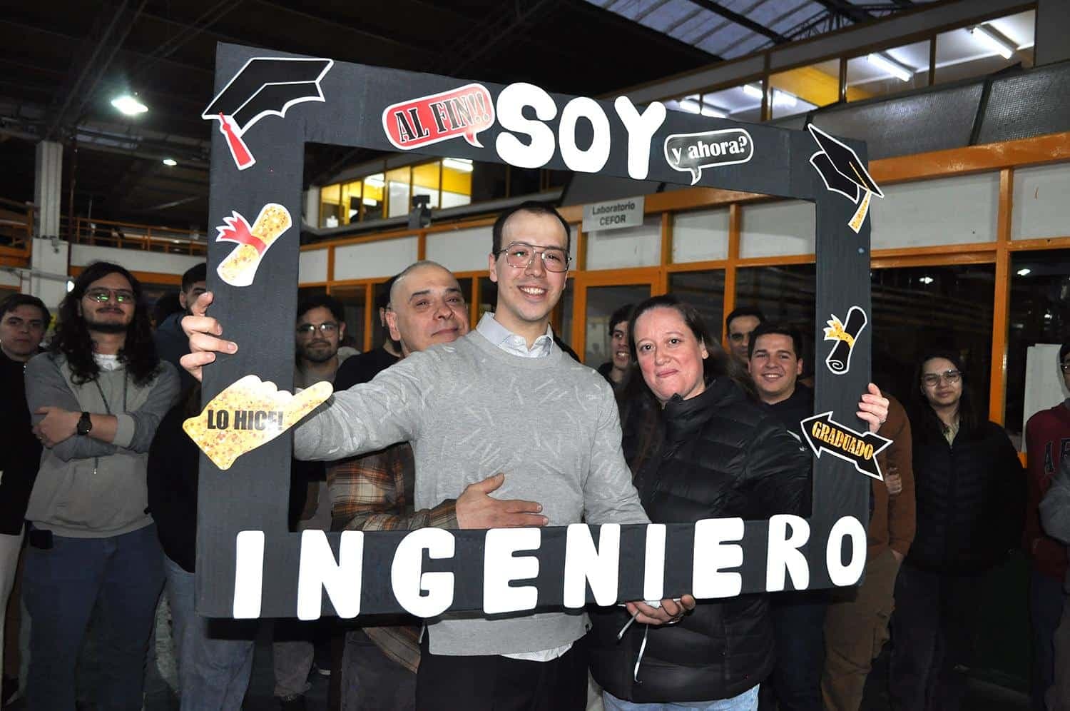 Maximiliano Lorenzo, nuevo graduado de la UTN